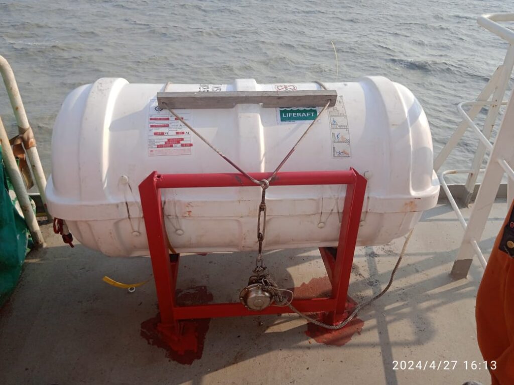 Leading Life Raft Service Co. Equipment Testing